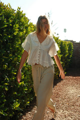 Percey Collared Blouse - Final Sale