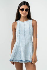 Collin Denim Mini Dress - FINAL SALE