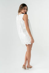 Peyton Embroidered Mini Dress - Final Sale