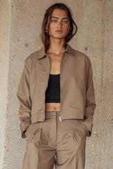 Marissa Collared Jacket - FINAL SALE