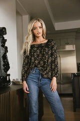 Angela Floral Blouse - Final Sale