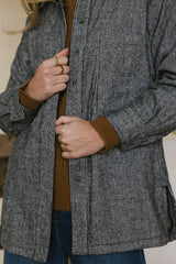 Clara Houndstooth Shacket - Final Sale