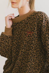 Tessa Leopard Sweatshirt - FINAL SALE
