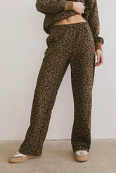Tessa Leopard Sweatpants - FINAL SALE