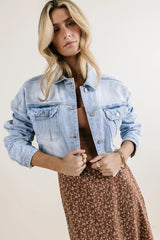 True Cropped Denim Jacket - Final Sale