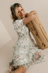 She Gets The Flowers Midi Dress - Final Sale