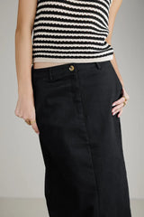 Madelynn Skirt In Black - Final Sale
