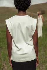 Maguire Muscle Tee In White - Final Sale