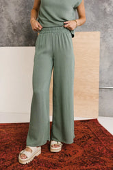 Maren Pants in Sage - FINAL SALE