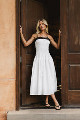 Mim Smocked Midi Dress - FINAL SALE