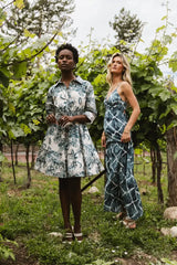 Lumina Collared Mini Dress - Final Sale