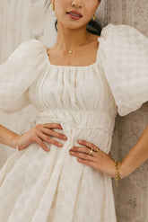 Easton Textured Midi Dress - FINAL SALE