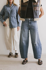Lex Barrel Jeans in Medium Wash - FINAL SALE