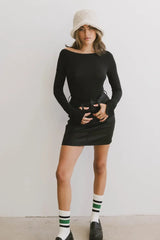 Graham Basic Top In Black - Final Sale