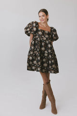 Moore Floral Babydoll Dress - FINAL SALE