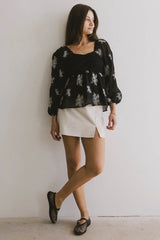 Sally Peplum Top - Final Sale