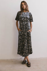 Serena Velvet Midi Dress - FINAL SALE
