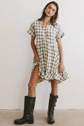 Loli Plaid Mini Dress - FINAL SALE