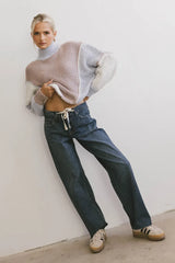 Sloan Baggy Denim In Dark Wash - Final Sale