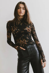 Davina Floral Lace Top - FINAL SALE