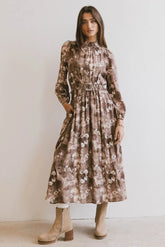 Terracotta Bloom Dress - FINAL SALE