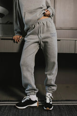 Out Of Office Sweatpants In Heather Grey - Final Sale
