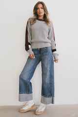Rochelle Sweater In Grey - Final Sale