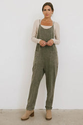 Bram Overalls in Olive - FINAL SALE
