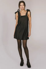 Adelle Satin Mini Dress - Final Sale