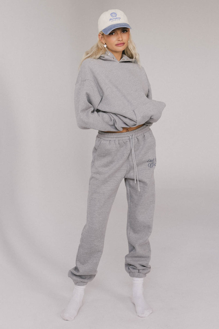 Out of Office Sweatpants in Heather Grey - FINAL SALE