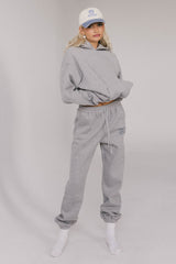 Out of Office Sweatpants in Heather Grey - FINAL SALE