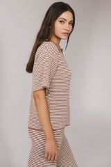 Matilda Striped Knit Top - Final Sale