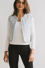 Brodie Quilted Denim Vest - FINAL SALE