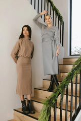 Adelle Wrap Maxi Dress - Final Sale