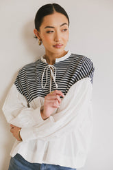 Anchor Striped Top - FINAL SALE