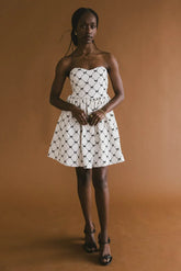 Sienna Bow Mini Dress - FINAL SALE