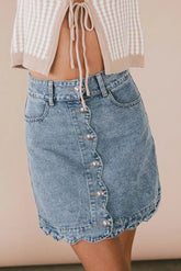 Kalista Denim Mini Skirt - FINAL SALE