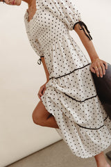 Hunter Smocked Polka Dot Dress - Final Sale