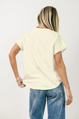 Khloe Knit Top In Cream - Final Sale