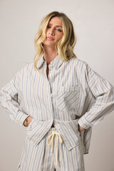 Tommy Striped Button Up - FINAL SALE