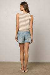 Hudson Button Waist Shorts - Final Sale