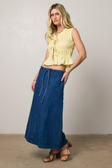Georgina Smocked Blouse - Final Sale