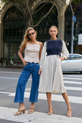Helaina Button Front Top - Final Sale
