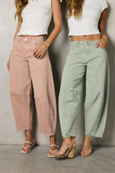 Evie Barrel Jeans - FINAL SALE