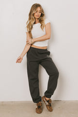 Out Of Office Sweatpants In Charcoal - Final Sale