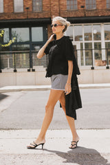 Lyla Collared Lace Top In Black - Final Sale