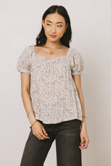 Shay Abstract Blouse - Final Sale