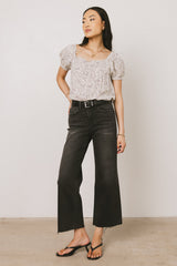 Shay Abstract Blouse - Final Sale