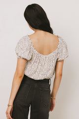 Shay Abstract Blouse - Final Sale