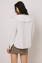Liza Collared Button Up - Final Sale
